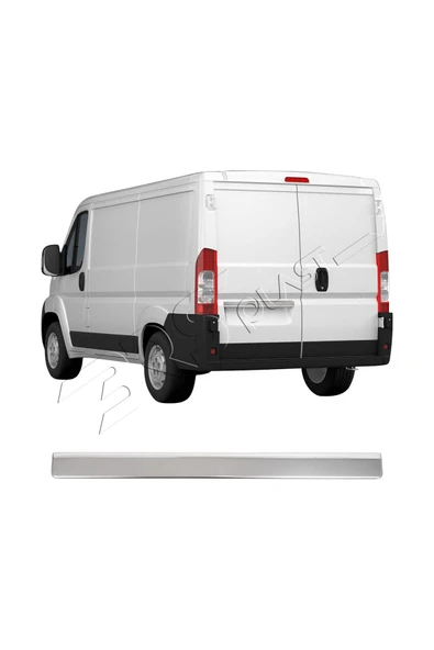 BRSPLAST  Peugeot Boxer Uyumlu 2006 Ve Üzeri Krom Bagaj Çıtası Paslanmaz Çelik ürün görseli 1