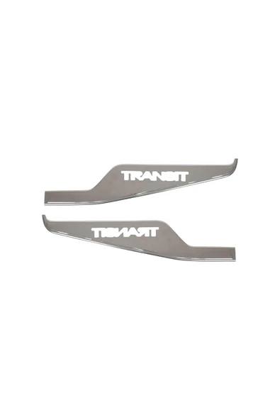 BRSPLAST  Ford Transit Uyumlu 2003-2013 Krom Cam Çıtası 2 Parça Paslanmaz Çelik ürün görseli 1
