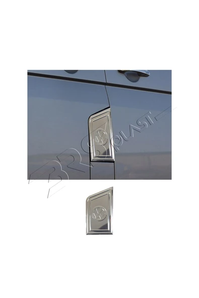 BRSPLAST  Volkswagen Multivan T5 Uyumlu 2003-2014 Krom Depo Kapağı Paslanmaz Çelik ürün görseli 1