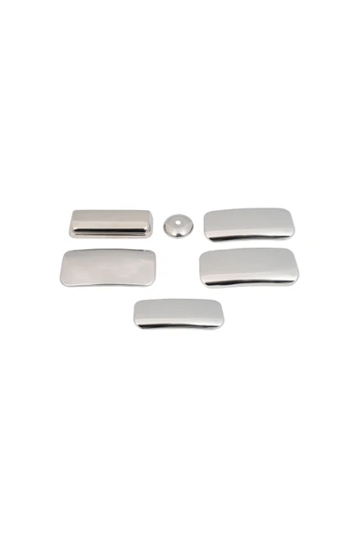 BRSPLAST  Ford Transit Uyumlu 2003-2013 Krom Kapı Kolu 5 Kapı Paslanmaz Çelik - Resim 5