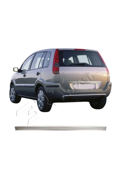 BRSPLAST  Ford Fusion Uyumlu 2002-2012 Krom Bagaj Çıtası Paslanmaz Çelik ürün görseli 1