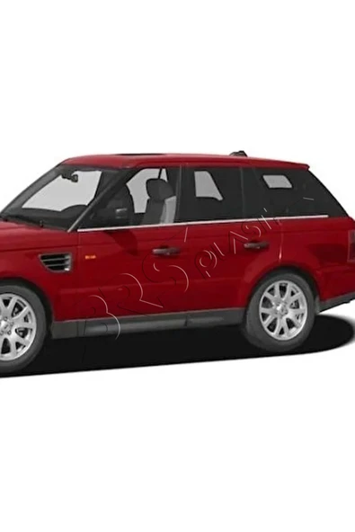 BRSPLAST  Range Rover Sport Uyumlu Krom Cam Çıtası 6 Parça Paslanmaz Çelik ürün görseli 1