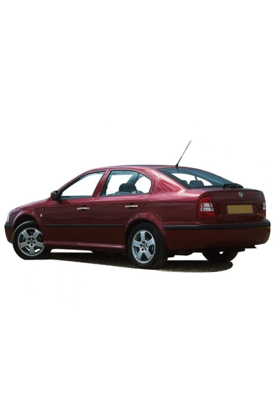 BRSPLAST  Skoda Octavia A4 Uyumlu 2000-2004 Krom Kapı Kolu 4 Kapı Paslanmaz Çelik ürün görseli 1