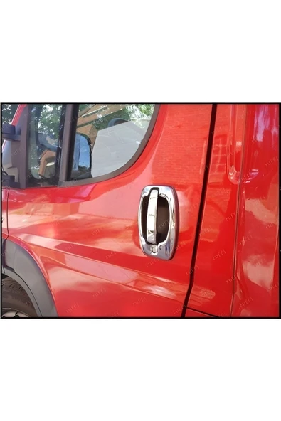 BRSPLAST  Citroen Jumper/relay Uyumlu 2006 Ve Üzeri Krom Kapı Kolu Ve Çerçeve 2 Kapı Paslanmaz Çelik ürün görseli 1