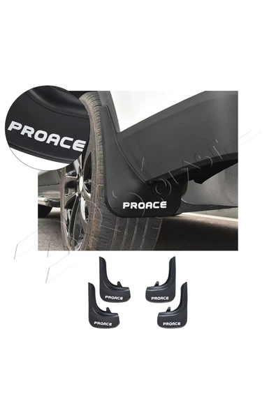 BRSPLAST  Toyota Proace Uyumlu Enjeksiyon Model Paçalık 4 Parça ürün görseli 1