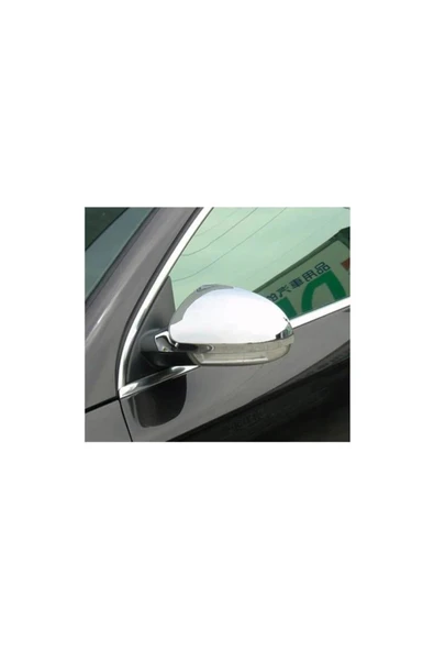 BRSPLAST  Volkswagen Passat B6 Uyumlu 2005-2010 Krom Ayna Kapağı 2 Parça Paslanmaz Çelik ürün görseli 1