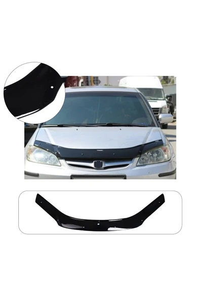 BRSPLAST  Honda Civic Uyumlu 2001-2006 Abs Kaput Rüzgarlığı ürün görseli 1