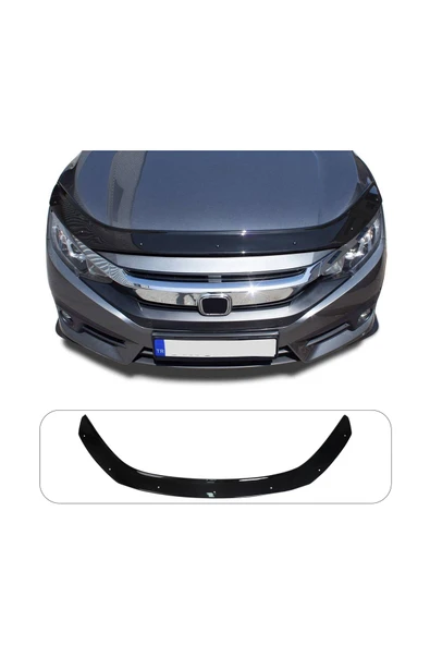BRSPLAST  Honda Civic Uyumlu 2016-2021 Abs Kaput Rüzgarlığı ürün görseli 1