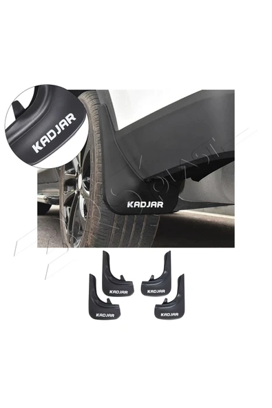 BRSPLAST  Renault Kadjar Uyumlu Enjeksiyon Model Paçalık 4 Parça ürün görseli 1
