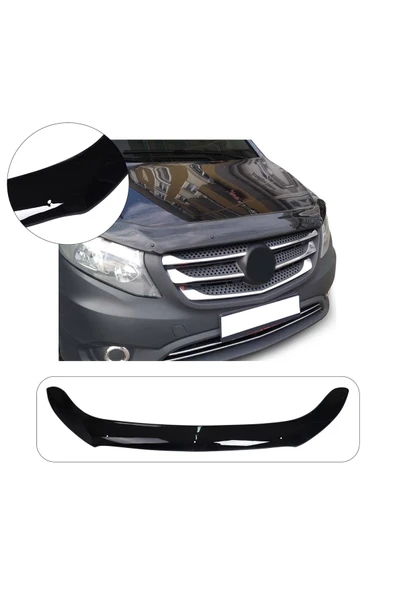 BRSPLAST  Mercedes Vito W447 Uyumlu 2014 Ve Üzeri Abs Kaput Rüzgarlığı ürün görseli 1