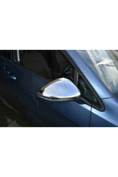 BRSPLAST  Volkswagen Touran Uyumlu 2015-2018 Krom Ayna Kapağı 2 Parça Paslanmaz Çelik ürün görseli 1