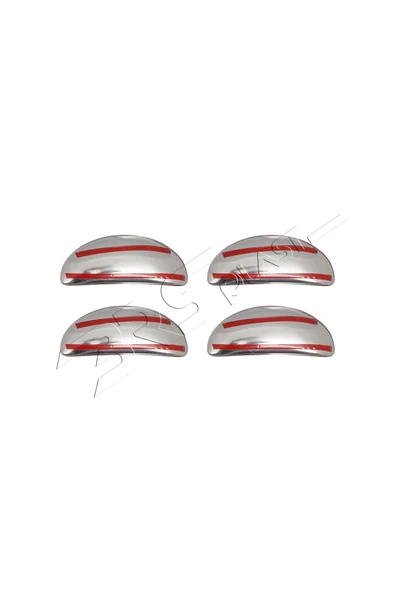 BRSPLAST  Peugeot 206 Plus Uyumlu 1998-2012 Kapı Kolu 4 Kapı Paslanmaz Çelik - Resim 6
