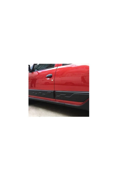 ServetDizaynOto  Dacia Sandero Stepway Uyumlu 2012-2020 Abs Kapı Dodik 4 Parça ürün görseli 1
