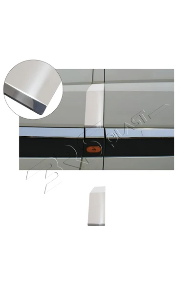 BRSPLAST  Volkswagen Crafter Uyumlu 2006-2017 Krom Depo Kapağı Paslanmaz Çelik ürün görseli 1