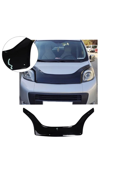 BRSPLAST  Fiat Fiorino Uyumlu 2008 Ve Üzeri Abs Kaput Rüzgarlığı ürün görseli 1