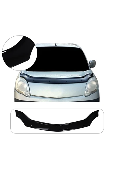 BRSPLAST  Renault Kangoo Uyumlu 2008-2013 Abs Kaput Rüzgarlığı ürün görseli 1