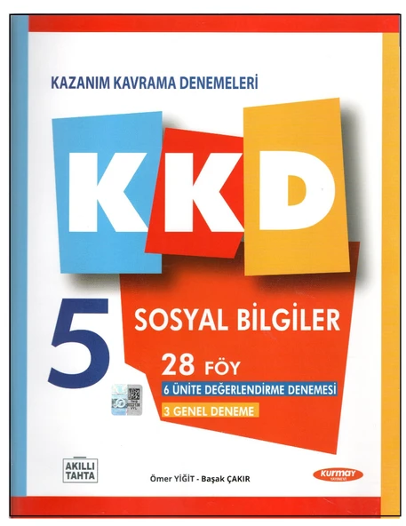 Kurmay 5.Sınıf Sosyal Bilgiler Kazanm Kavrama Denemeleri 28 Föy ürün görseli 1