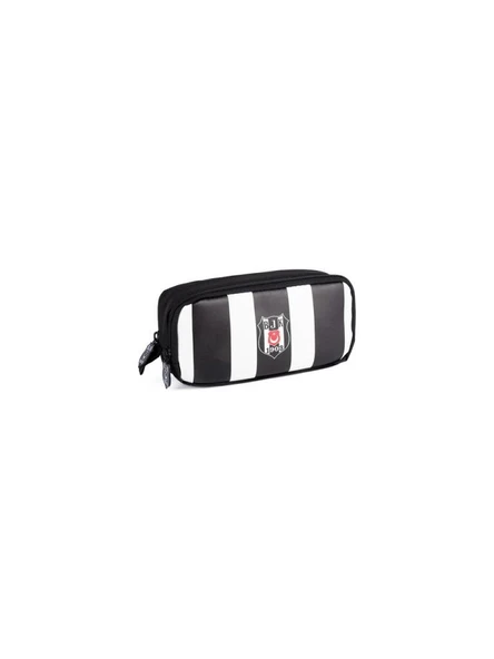 BESIKTAS ME TEAM CUBUKLU SUNI DERI KALEM CANTASI ürün görseli 1