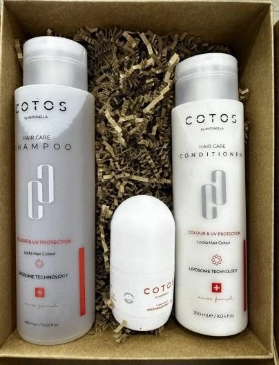 Cotos Colour & Protection Şampuan 400 Ml+ Krem 400 Ml+ Stick 3 Lü Set ürün görseli 1
