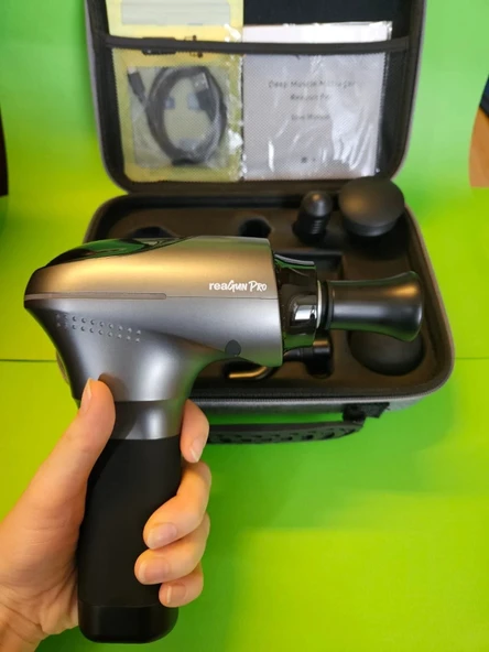 Reagun Pro Vibrasyon Motorlu Masaj Aleti 5 Başlıklı ürün görseli 1