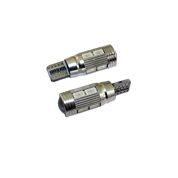 Space Led Ampul T10 10SMD Canbus Turuncu / LAAM230-1 ürün görseli 1