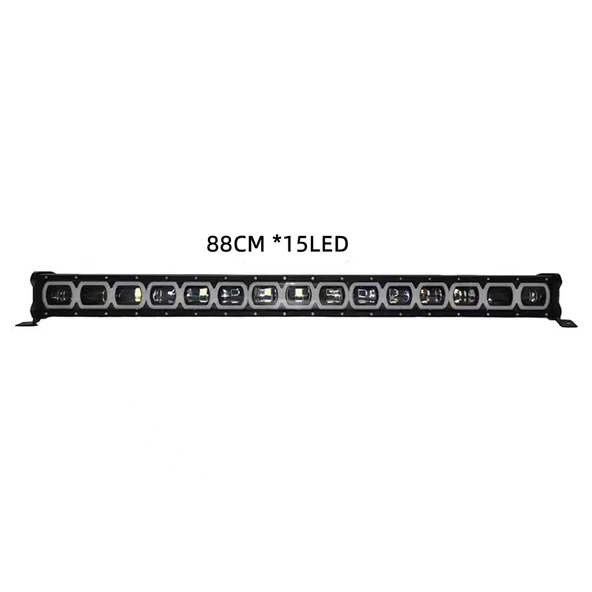 Space Offroad sis lambası 88cm beyaz-amber angelli 12-32v 450w adet / LASS333 ürün görseli 1