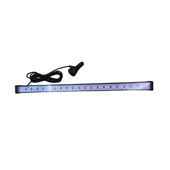 17 fonksiyonlu iç-dış kullanımlı çakar lamba 54cm kırmızı-mavi 12-30v / LAPA201-1 ürün görseli 1