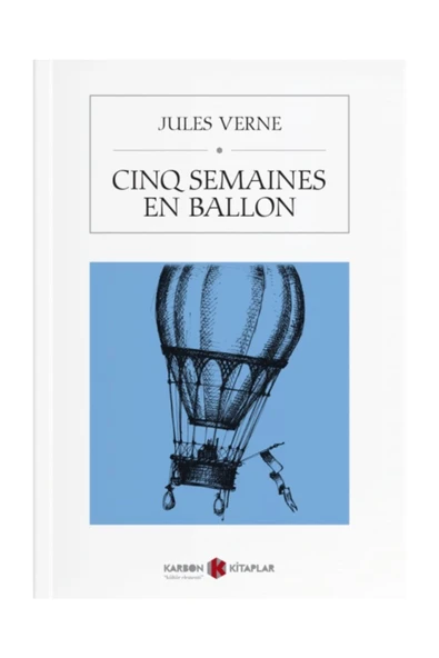 Cinq Semaines En Ballon - Jules Verne / Fransızca ürün görseli 1