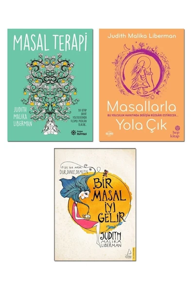 Masal Terapi Masallarla Yola Çık Bir Masal Iyi Geıir / Judith Malika Liberman 3lü Kitap Seti ürün görseli 1