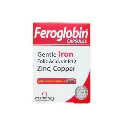 Vitabiotics Feroglobin 30 Kapsül-SKT:02/2027 ürün görseli 1