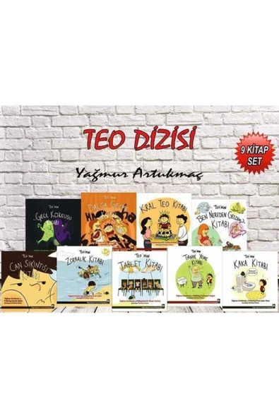 Teo Dizisi 9 Kitap Set Yağmur Artukmaç ürün görseli 1