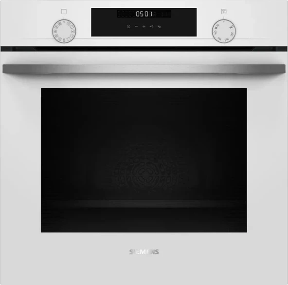 Siemens HU717ABV0T Ankastre Fırın Buhar Destekli Beyaz ürün görseli 1