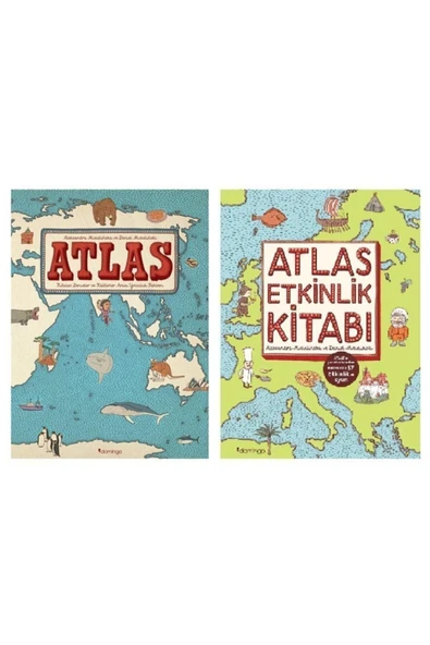 Atlas + Atlas Etkinlik Kitabı 2 Kitap Aleksandra Mızıelınska ürün görseli 1
