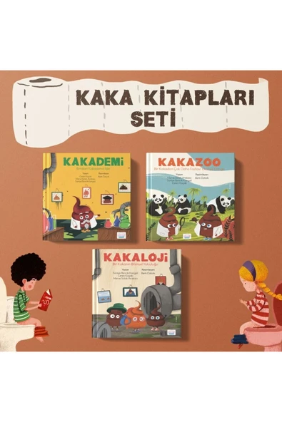 Kakaloji - Kakademi - Kakazoo ( 3 Kitap Set ) ürün görseli 1