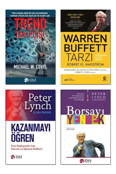 Tren Takipçsi/bors Ayı Yennek/kazamayı/ Warrn Buflett Tarz / 4lü Kitap Seti ürün görseli 1