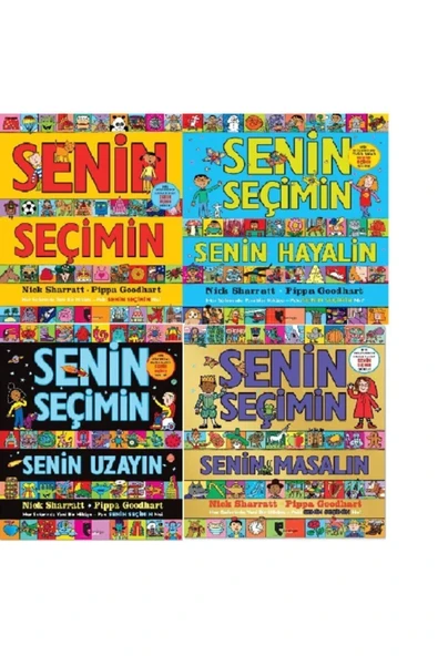 Senin Seçimin Serisi 4 Kitap Set ürün görseli 1