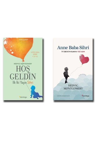 Hoş Geldin İlk İki Yaşın Sihri-Anne Baba Sihri /hedvig Montgomery 2'li Kitap Set ürün görseli 1