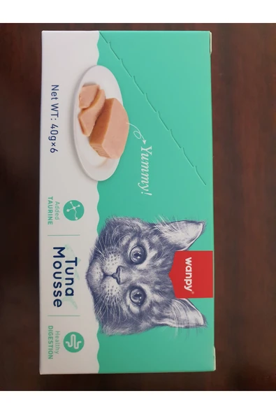 PATİLİMARKET kedi alutray ton 40gr*6 ürün görseli 1