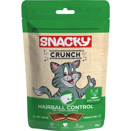 PATİLİMARKET kedi ödülü Crunch tüy yumağı kontrolü tavuklu ürün görseli 1