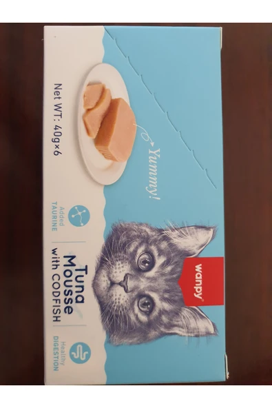 PATİLİMARKET kedi alutray ton-morina 40gr*6 ürün görseli 1