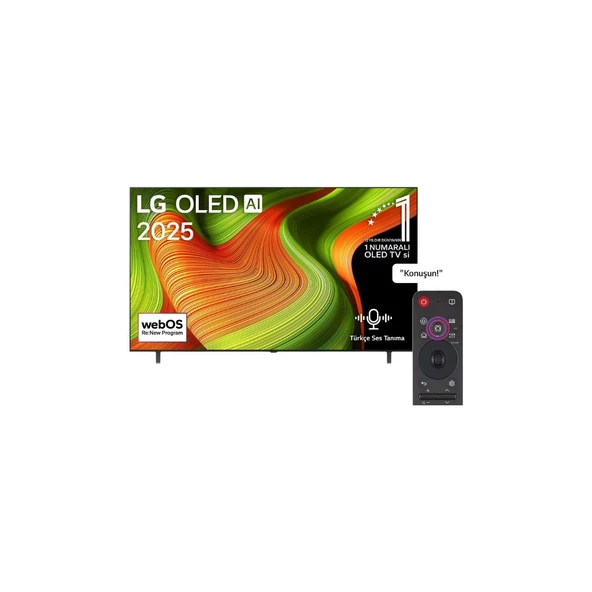 LG OLED55B56LA 55'' 138 Ekran Uydu Alıcılı 4K Smart webOS OLED TV ürün görseli 1