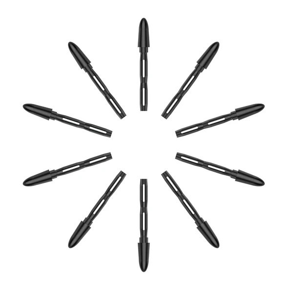 Veikk VK640, VK1060, VK1060Pro, VK1200 Grafik Tablet Kalemi Için 10 Adet Uç-NipP05 ürün görseli 1