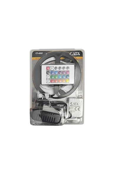 Rgb Şerit Led Set 5 Metre, Kumanda ,Adaptör - Resim 5