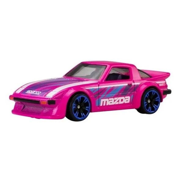 Hot Wheels Neon Yarışçılar  - MAZDA RX-7 JCB01 - Resim 2