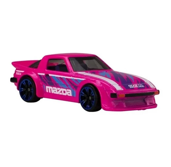 Hot Wheels Neon Yarışçılar  - MAZDA RX-7 JCB01 - Resim 3