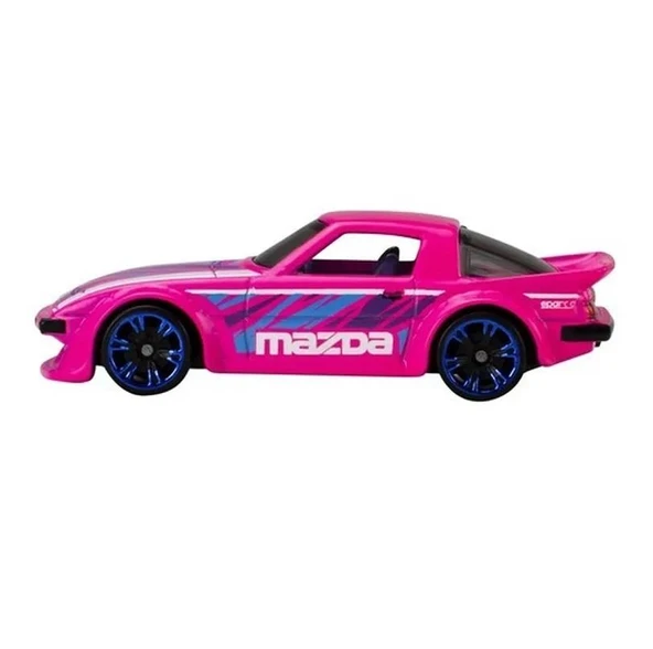 Hot Wheels Neon Yarışçılar  - MAZDA RX-7 JCB01 - Resim 4