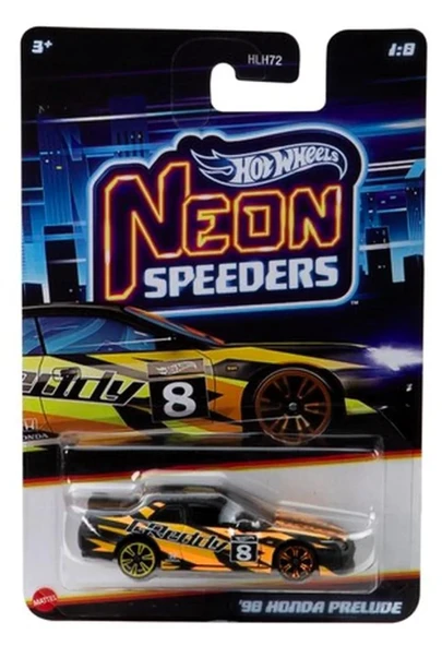 Hot Wheels Neon Yarışçılar  - 98 HONDA PRELUDE JCB00 ürün görseli 1