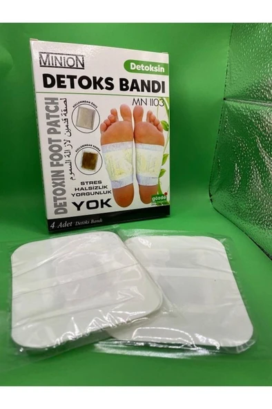 Minion Detoks Bandı 4 Adet - Resim 2