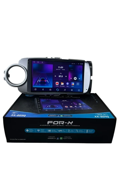 Toyota Yaris 2012-2019 FORX 6-128 TAM PROFESYONEL OEM MULTİMEDİA ürün görseli 1