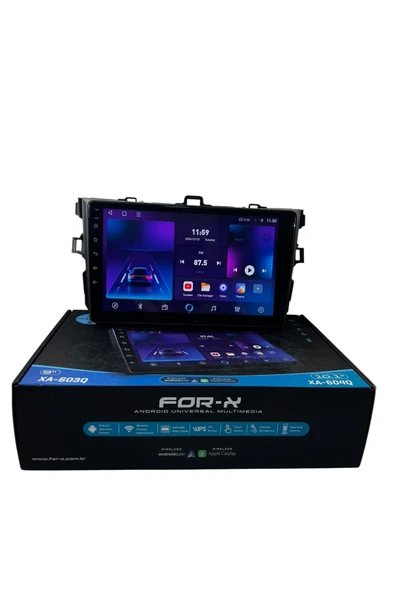 Toyota Corolla 2007-2013 FORX 6-128 TAM PROFESYONEL OEM MULTİMEDİA ürün görseli 1